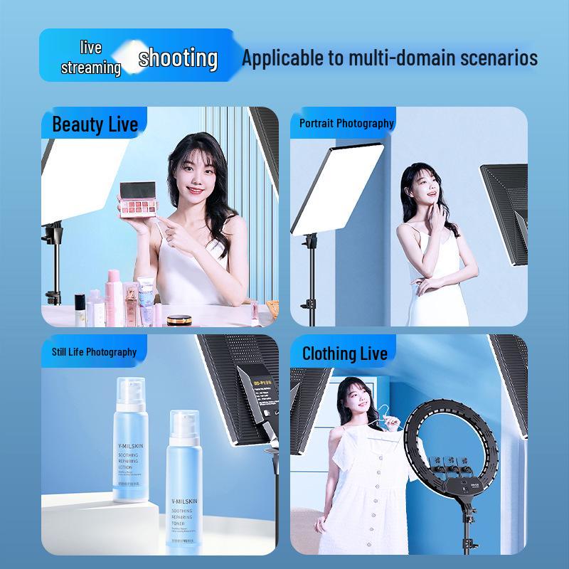 Professional Soft Light for Live Streamers: Ideal for Photography, Makeup, and Selfies