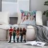 KPOP Group-I-ITZYS Office Cushion Pillowcase Car Cushion Cover45X45CM Lumbar Pillowcase Sofa Pillowcover