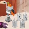 With 5 Blades Rotary Hand Crank Nut Grinder Manual Cheese Shredder Practical Cheese Grater  Cooking