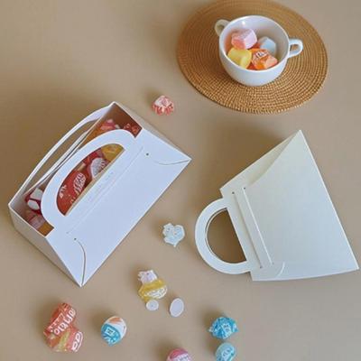 12 Boîtes Cadeaux en Forme de Portefeuille Sac à Main avec Rubans pour Friandises Desserts Biscuits Décorés Boîte Cadeau de Mariage pour Offrir des Cadeaux