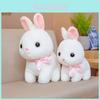 Plush Rabbit Toy With Long Fur For Kids And Collectors