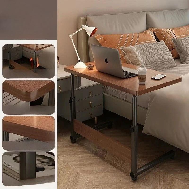 Portable Adjustable Desk–Student Writing&Computer Table,Foldable Bedside Laptop Stand for Bedroom,Dormitory&Study – Space-Saving