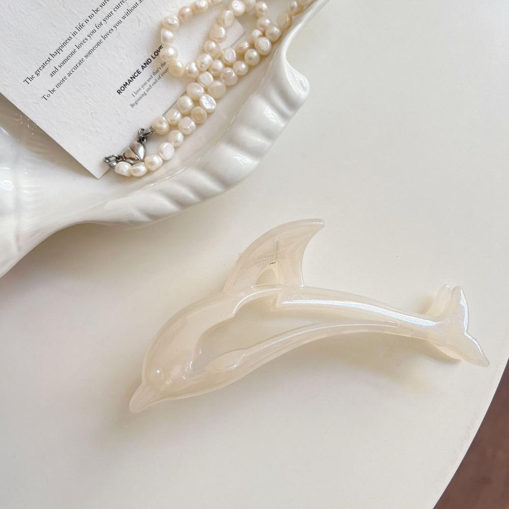 Dolphin Shell Series Hairpin Acetate Back Head Headwear Elegant Hair Claw Clip Hair Accessories