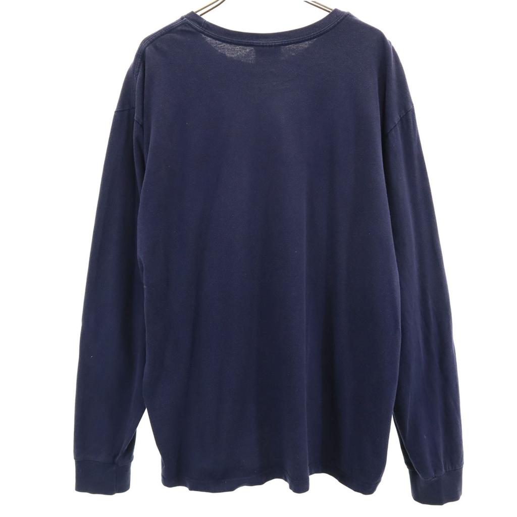 POLO SPORT RALPH LAUREN Long Sleeve T-shirt L Navy Ron T Men's Used