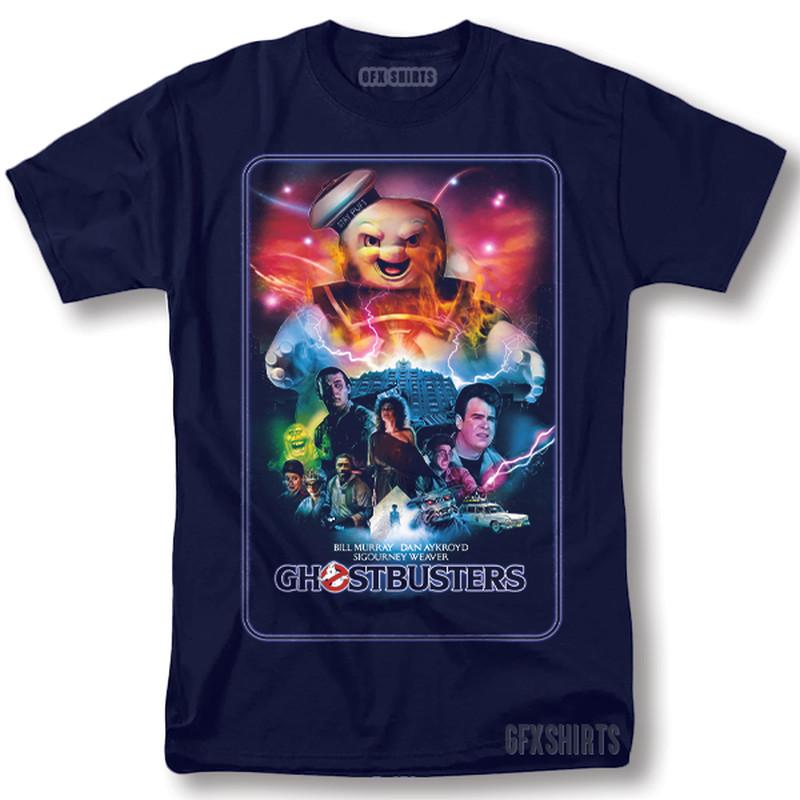 

Ghostbusters Shirt 90S Movie Classic Retro Vintage Graphic Design T-Shirt S