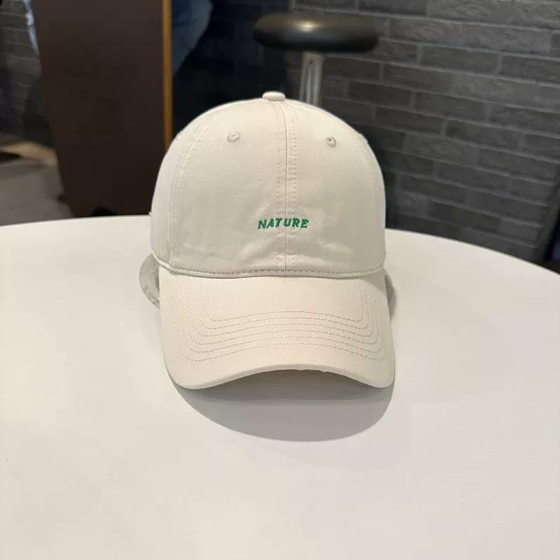 Fashion Hat small letters NATURE Korean version student couple versatile baseball cap women spring summer outdoor travel cap