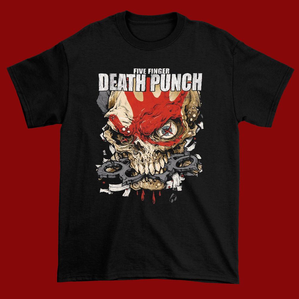 Vintage Five Finger Death Punch War Is The Answer Cotton Black S-5XL Shirt FF105 Unisex T-Shirt S