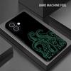 Art Octopus Tentacles Cool Phone Case For iPhone 17 16 15 14 13 12 11 X XR XS 8 Plus Mini Pro Max Soft Black Shockproof Cover