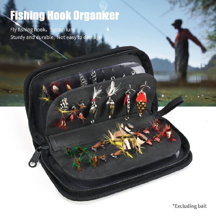 Torby do przechowywania much wędkarskich i błystek Etui na błystki obrotowe Organizery na haczyki wędkarskie Saszetka na akcesoria Torba na błystki z cekinami