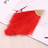 DIY Jewelry Accessories European and American Fashion Alloy Triangle Hat Tassel Tassel Earrings Pendant Bohemian Style Pendant