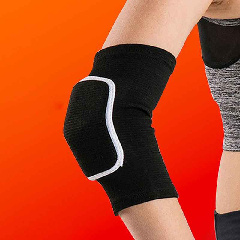 1Pair Sports Dance Sponge Elbow  Arm Brace Support Women Outdoor Workout Anti-collision Volleyball Tennis Elbow Compression Sleeves