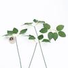 30/60PCS Artificial Plants Large Leaf Roses Leaves Festival Decor Cheap Home Wedding Bride Wrist Accessories Decorative Flowers