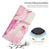 Stand Case for Xiaomi Redmi Note 14 4G (163.25mm) Marble Pattern PU Leather Wallet Phone Cover
