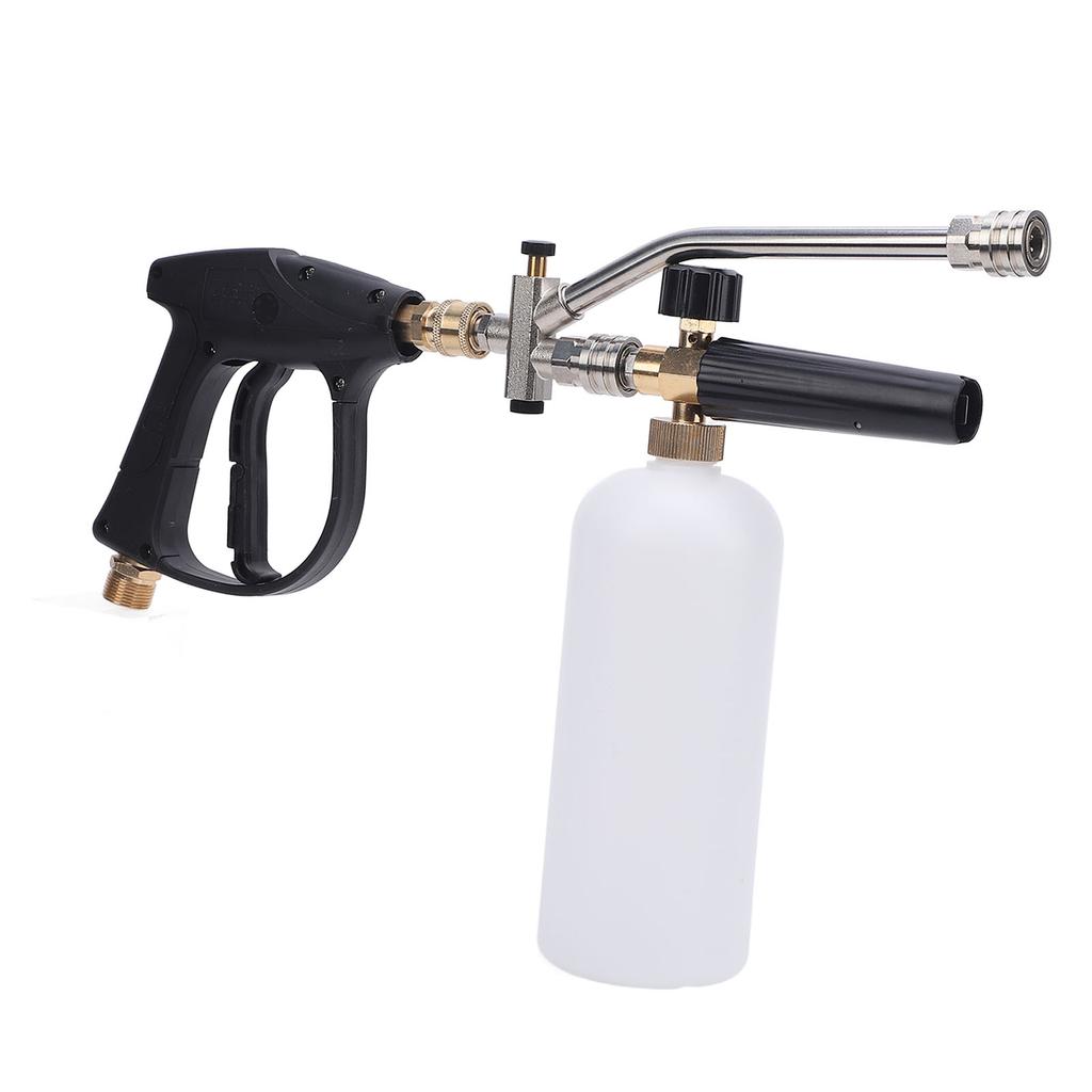 Foam Sprayer 4000 PSI 1L Capacity With 2 Connector Interface 1 4 Inch Nozzle Pressure Washer Foam Cannon Kit for
