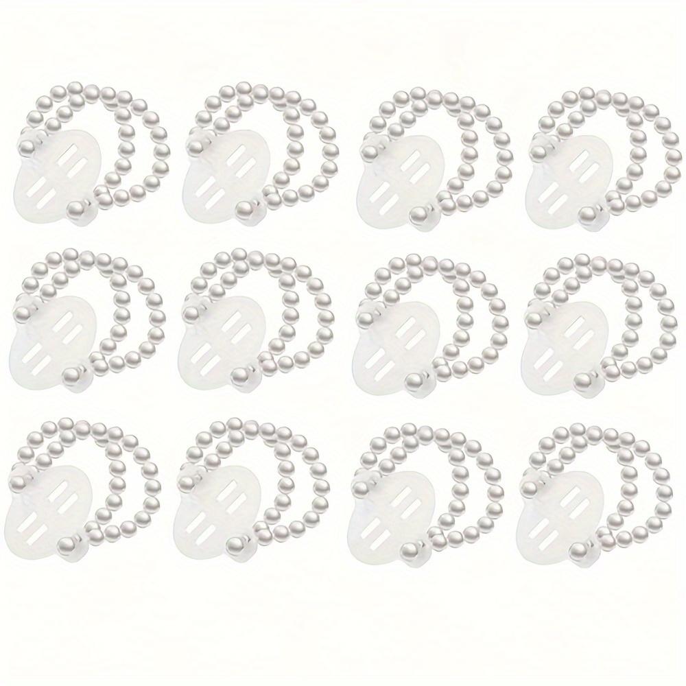 

2/6/12 шт. Классический белый DIY свадебный браслет для невесты и подружки невесты из акрила с искусственным жемчугом и цветком на запястье, жемчужная цепочка, аксессуары, украшения для запястья с цветком 12pcs белый