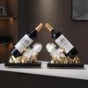 High End Light Luxury Red Wine Rack Decoration Wine Cabinet High-end Decoration Home Living Room Dining Cabinet Koi Creative