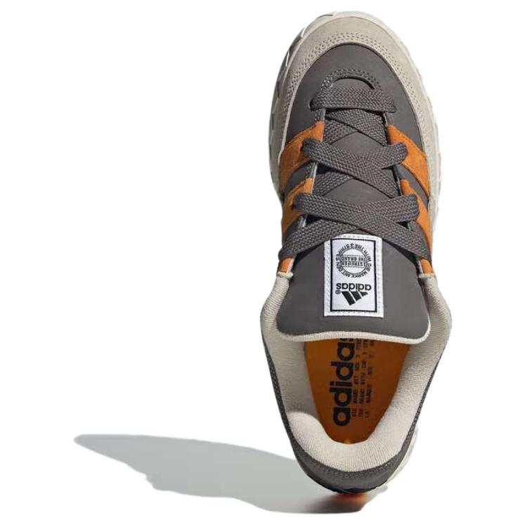 Adidas Adimatic Šedá Krémová Oranžová Unisex Tenisky Šedá-Čtyři Aluminiová ID3936
