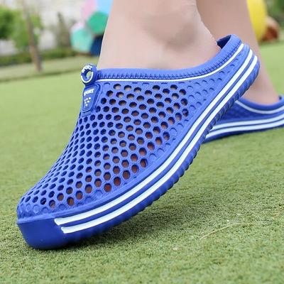 Herrenschuhe Strandschuhe Unisex Ausgehöhlt Lässige Strandsandale Flip-Flops Schuhe Rutschfeste Herren Hausschuhe