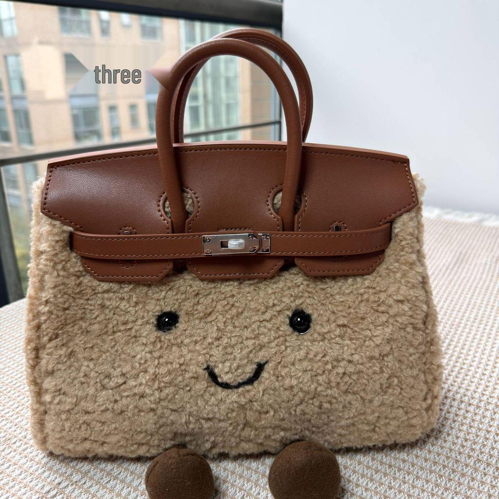 Jellycat Roztomilá nadýchaná platinová panenka Crossbody Elf Kabelka