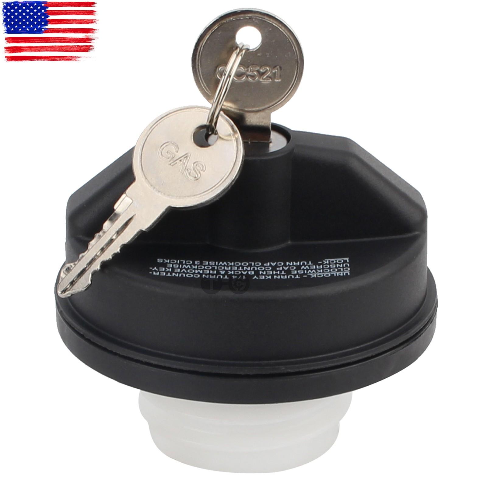 Locking Gas Fuel Tank Cap Cover For Silverado Sierra Yukon 77300-47020