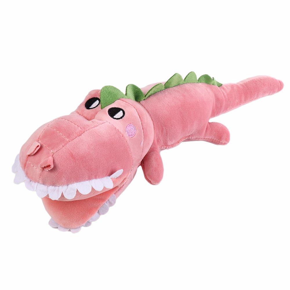 Stuffed Animal Crocodile Plushies Toy Crocodile Hugging Pillows Crocodile Stuffed Pillow Plush Toy Green Stuffed Crocodile Dolls розовый