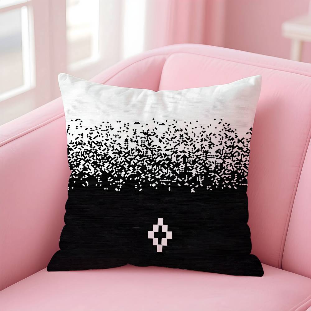 Fashion m-Marcelo b-Burlon Pillow Case Pattern Printing Pillowcase Living Room Sofa Cushion Cover Bedroom Room Decor