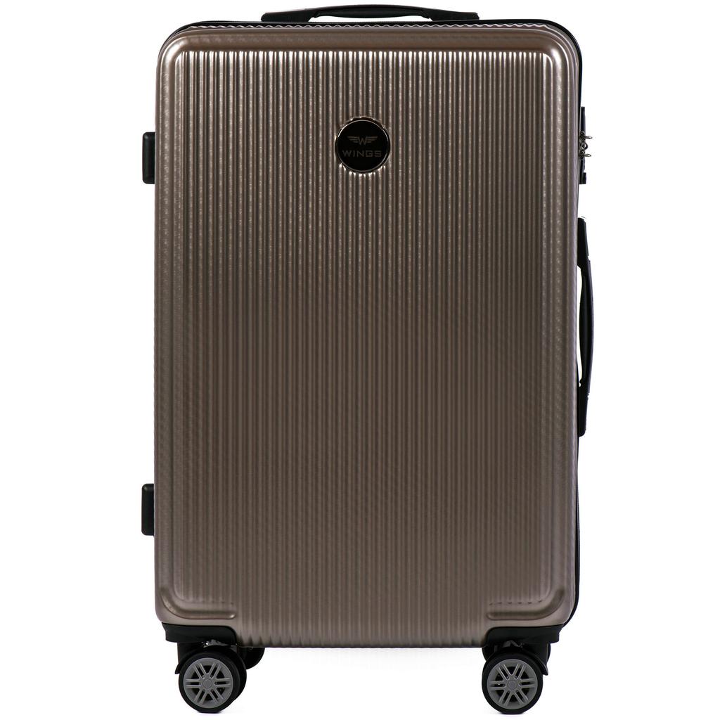 Wings Pc African Eagle 2.0 Medium Suitcase 24" Chocolate Brown