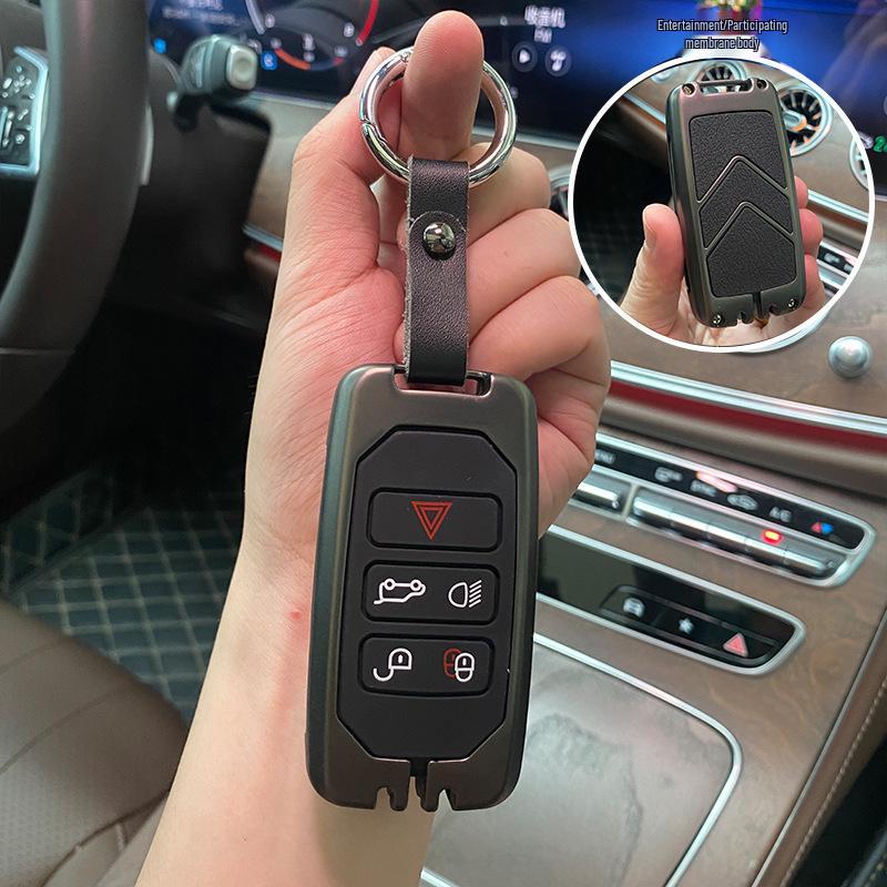 Land Rover Key Case: Fits 23 Range Rover Evoque, L Shell, Discovery 4, Sport, Velar, Freelander 2, Defender.