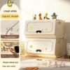 Living Room Large Capacity Plastic Storage Cabinet for Clothes, Snacks, and Toys