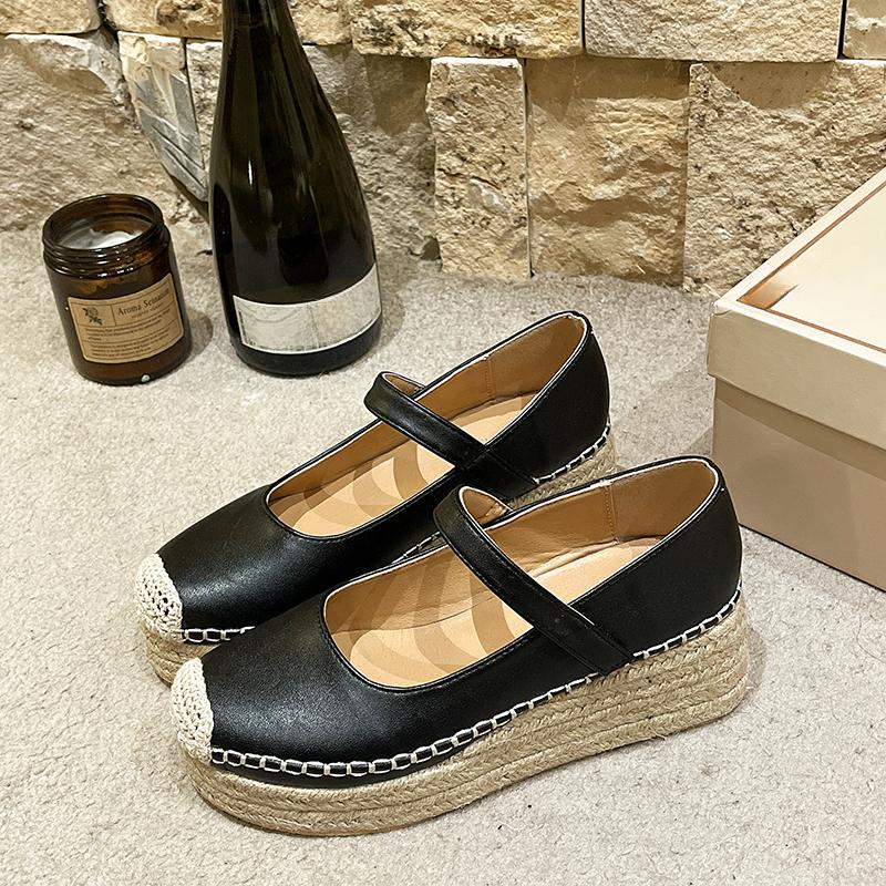 Fashion Flat Shoes for Women Wedge Platform Casual Espadrilles Barefoot Comfortable Fashion Offer