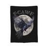 F-Caw-F Chicken FCAWF Humor Quote Rooster Meme Blanket Cover Fleece Super Soft Throw Blankets for Car Sofa Couch Bedroom Quilt