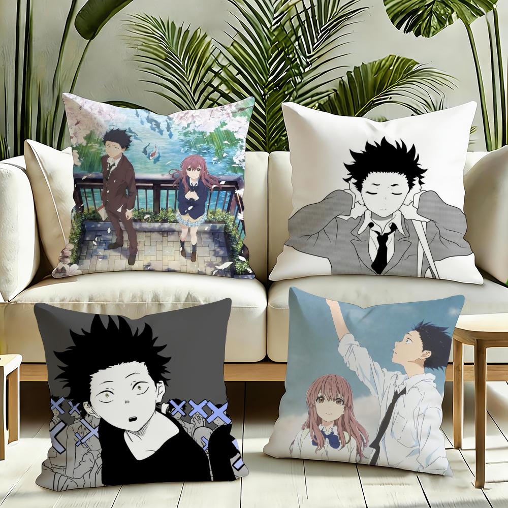 Kkoe no KKatachiS Cushion Cover Silky Short Plush Invisible Zipper Dustproof Sofa Pillow Case for Home Decor