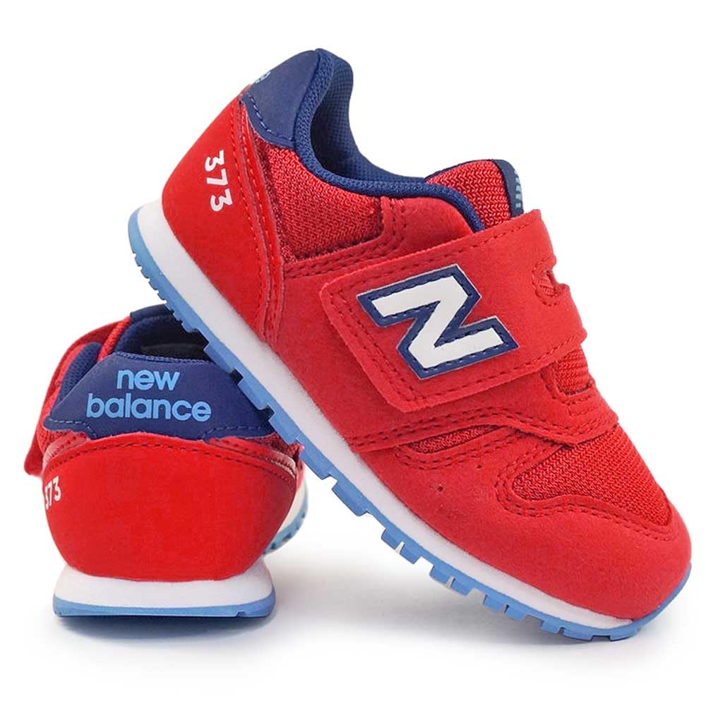 Kids Sneakers IZ373 PD2 Baby Children Simple Velcro PD2 [New Balance] (Red/Blue) 13.0cm