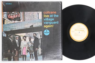 LP Record JOHN COLTRANE - Live At The Village Vanguard Again AS9124 IMPULSE 1977 US Jazz Used