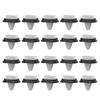 20pcs Car Door Panel Retainers Strong Plastic Clips Quick Snap On Fasteners Suitable for Multiple Vehicle Models