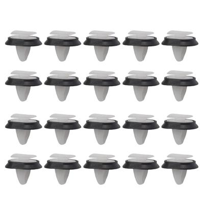 20pcs Car Door Panel Retainers Strong Plastic Clips Quick Snap On Fasteners Suitable for Multiple Vehicle Models