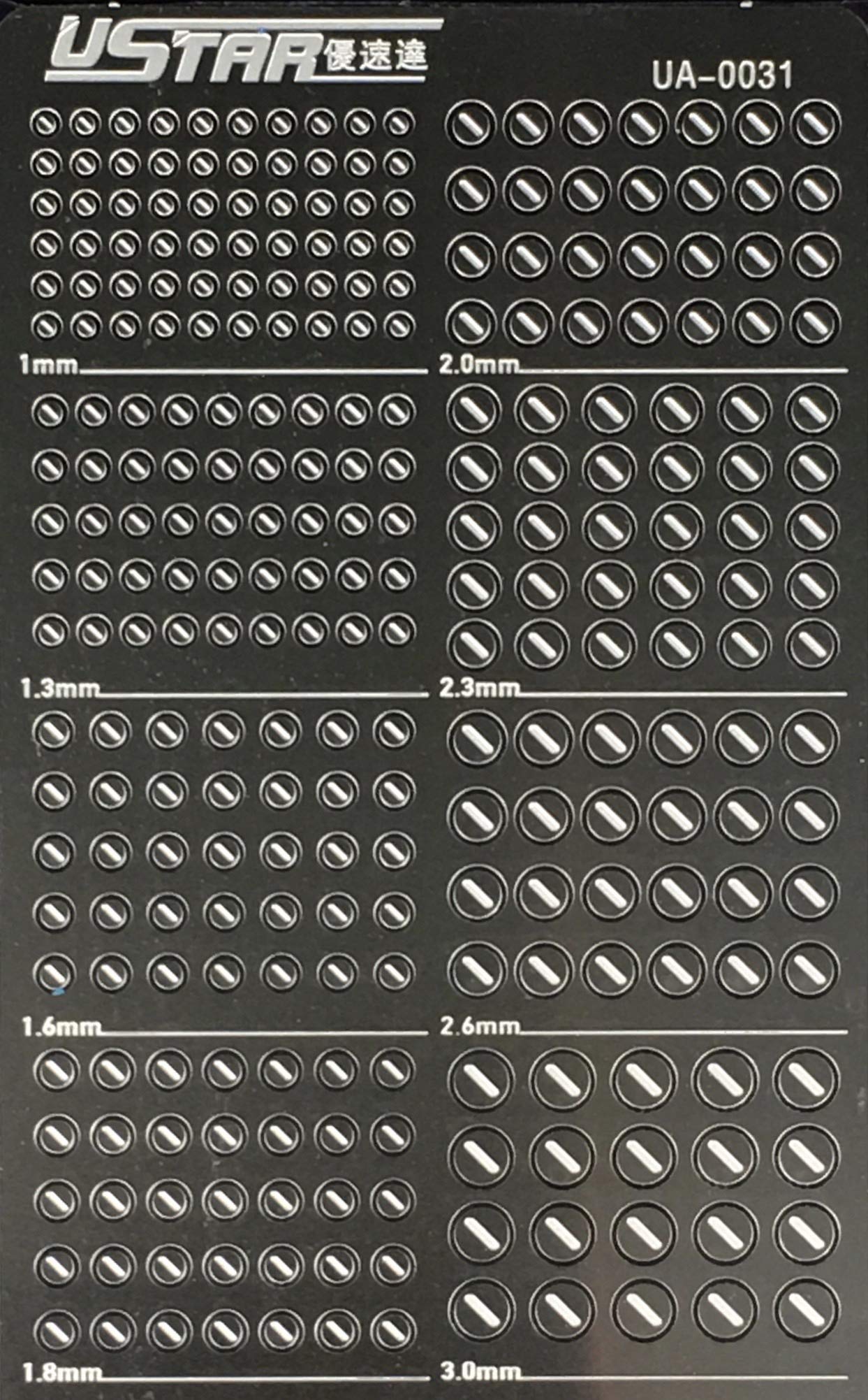 

HG RG MG PG RE Gundam Detail Up Stainless Steel Parts (UA0031) [Item]