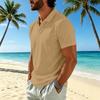 Mens Polo Shirts Short Sleeve Lightweight Breathable Classic Collar Casual Dress Shirts for Men Golf Polos for Men