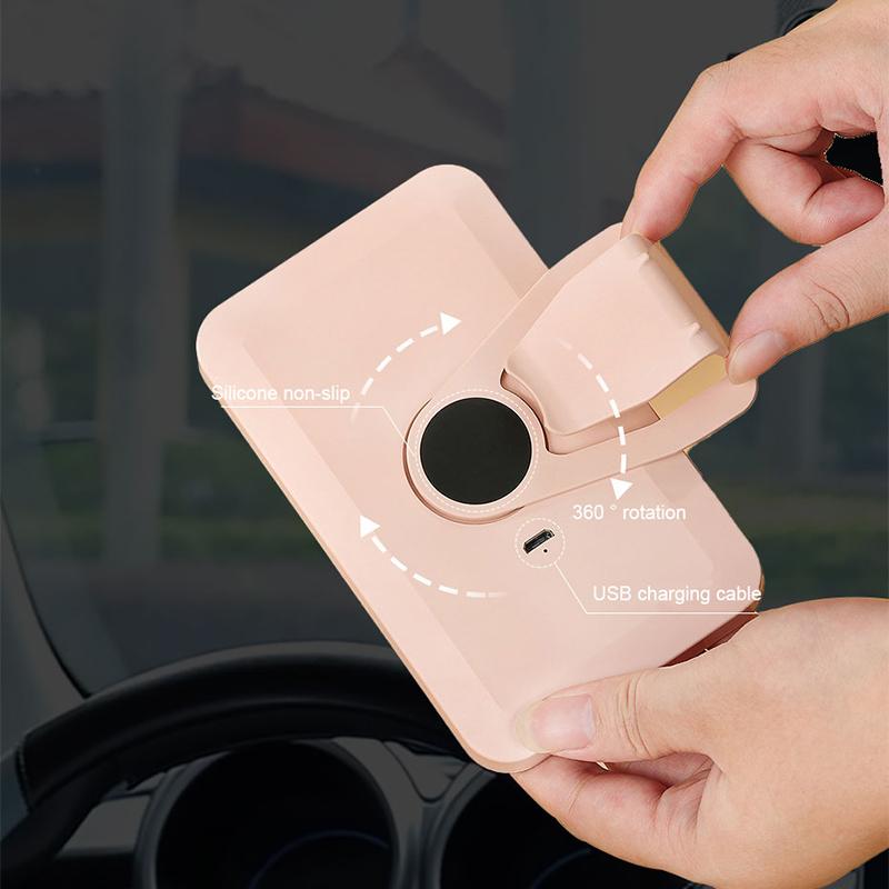 SEAMETAL Car Interior Mirror Portable Car Makeup Mirror Sun Visor HD Mirrors Car Accessories Universal