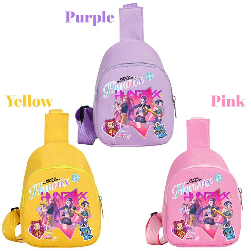 For kpop Shoulder Backpack Chest Bag K-pop Diagonal Cartoon Student Classic Lightweight Girly Gift Storage travel crossbody bag