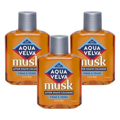 Aqua Velva Musk Aftershave 103ml Set of 3