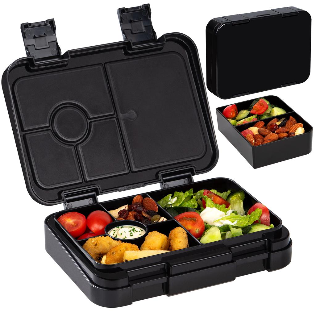 1100ml Lunchbox Mikrowellengeeignet Bento Box Tritan Zwischenschicht Auslaufsichere Aufbewahrungsbox Luftdichte Behälter Studenten Erwachsene Schule