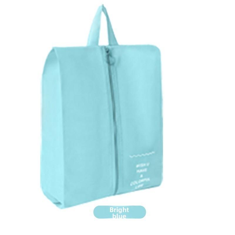 Travel Shoe Storage Bag Oxford Fabric With Multiuse Design For Leisure Travel And Bedroom Organization