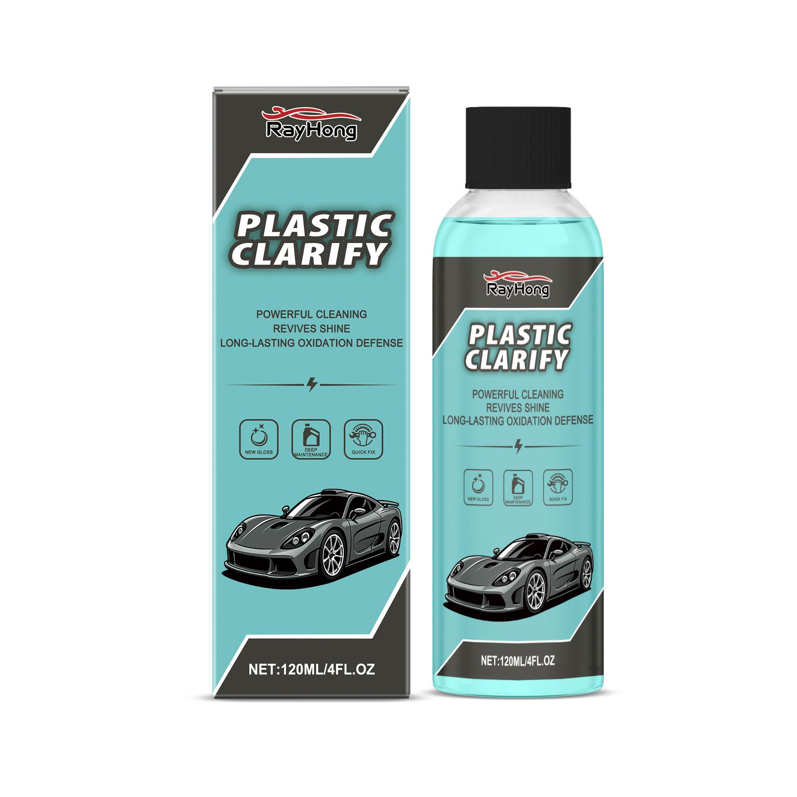 Car Plastic Restorer Polish Trim Interior Cleaner Stain Remover Dust Repellent Polish Brightener Conditioner And Refurbisher