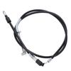 50.5in Front Drum Brake Cable Set Stainless Steel Replacement for YFA1 Breeze YFM250 Moto‑4