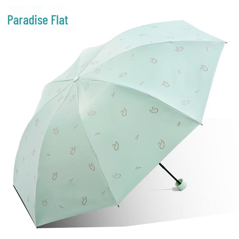 Tiangtang Swan Love Song UPF50+ UV Protection Sun & Rain Umbrella 6