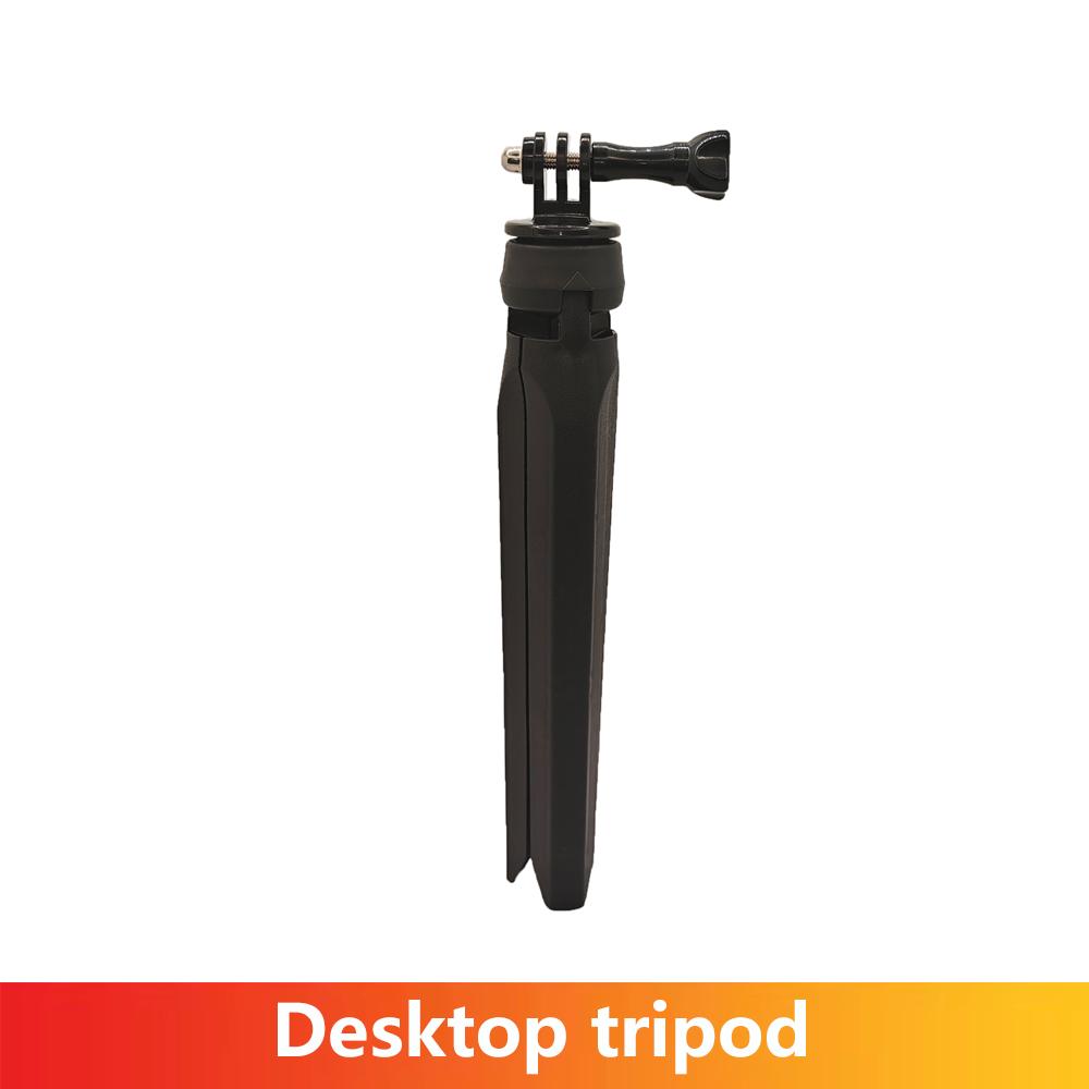 Desktop Tripod for GoPro Hero 13 12 11 10 9 8 7 6 5 4 Action Camera, with Screw Adapter for DJI OSMO Action 5 PRO 4 3 2 Cameras
