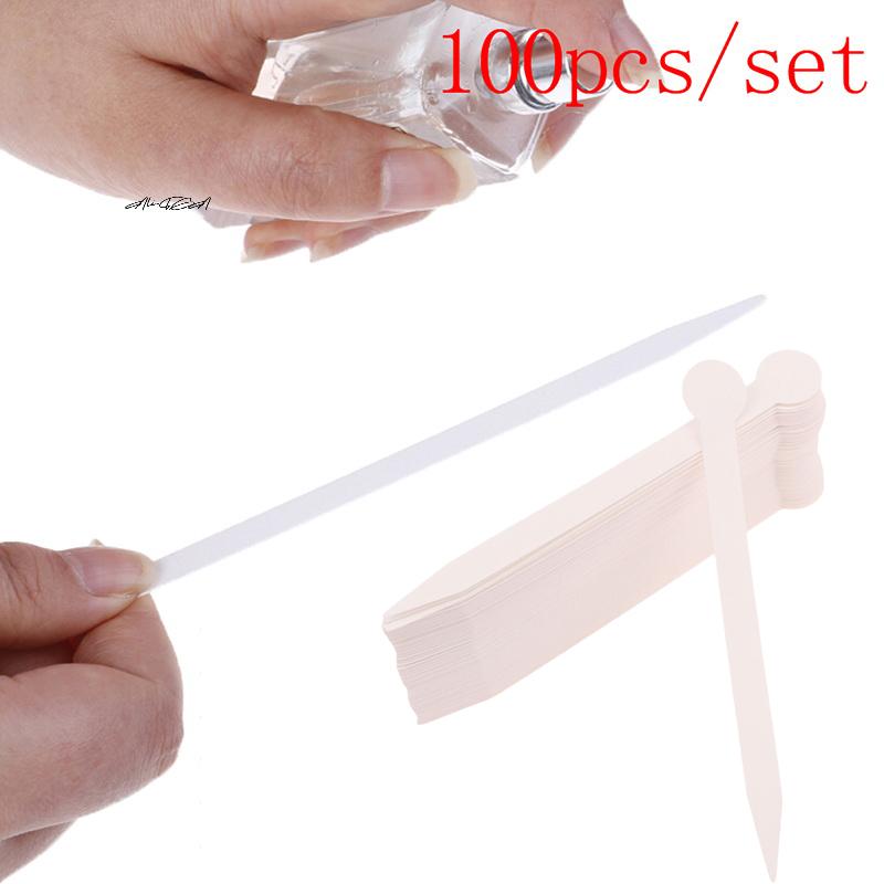 100Pcs Perfume Tester Strips for Essential Oil & Fragrance Scents Aromatherapy Testing Paper Kit - Perfume Tester Cards