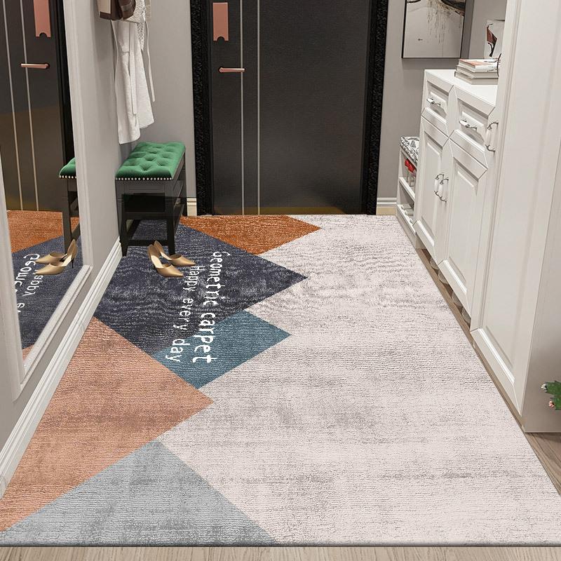 Entrance Carpet Classic Floor Mat Dust Scrapping Home Soft Pastoral Style Carpet Retro Decor Rugs