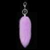 Stylish Artificial Animal Tail Keychain Soft Plush Key Ring Versatile Bag Decoration Youth Fashion Accessory for Purse